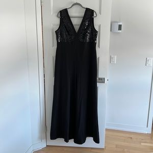 Karl Lagerfeld wide leg pant suit